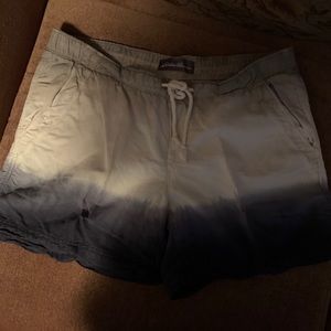 Multicolored Linen shorts